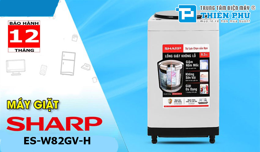 Máy giặt Sharp 8kg ES-W82GV-H có tốt không? Điều gì khiến bạn chọn mua nó?