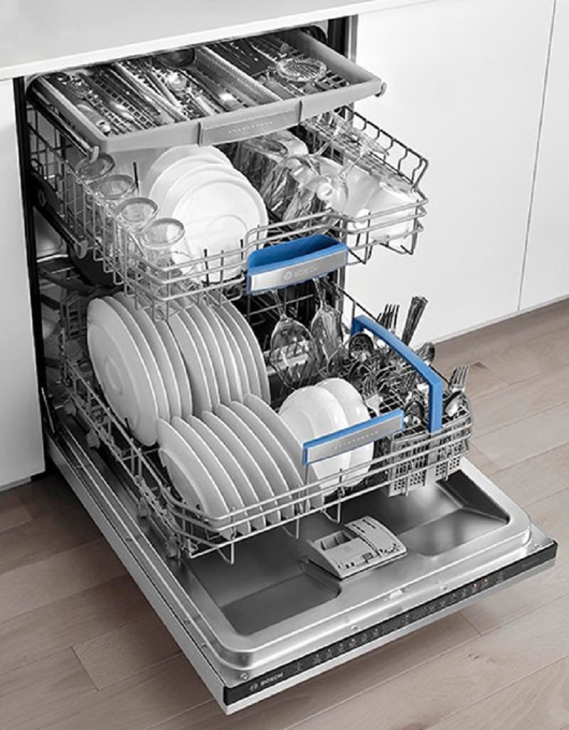 Cách xếp bát hiệu quả khi sử dụng máy rửa bát Bosch