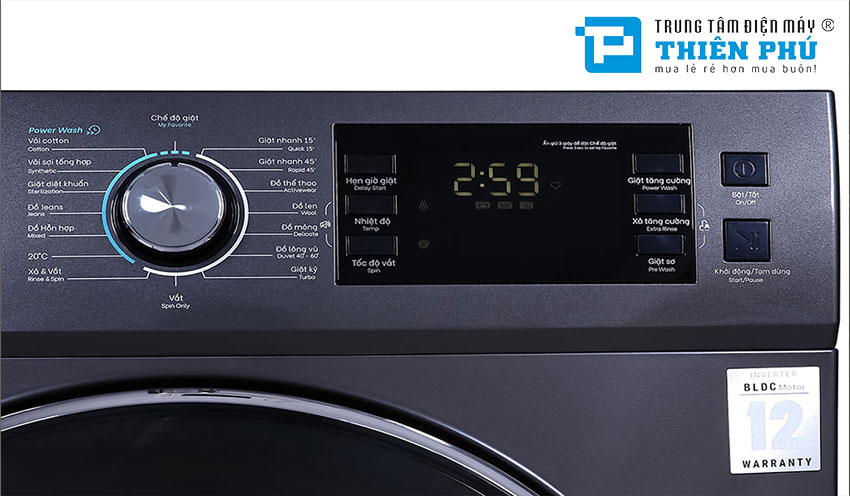 Những lý do nên sở hữu chiếc máy giặt Casper WF-95I140BGB cho gia đình mình 