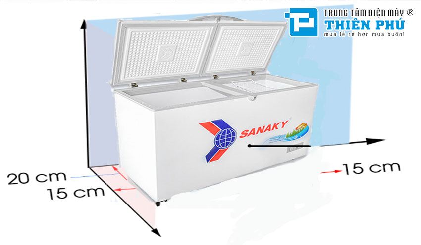 Hướng dẫn cách sử dụng và bảo quản tủ đông Sanaky 1 ngăn VH-4099A1 đúng cách