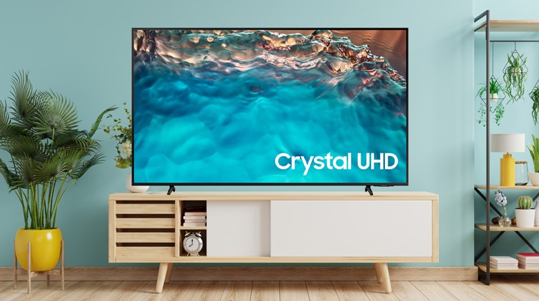 Tivi Samsung 85 inch UA85BU8000KXXV có những ưu điểm gì nổi bật hơn các dòng tivi khác?