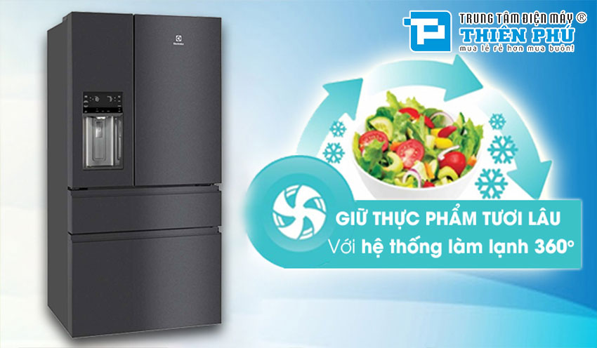 Vì sao tủ lạnh Electrolux Inverter 617 lít EHE6879A-B nhận được phản hồi tốt?