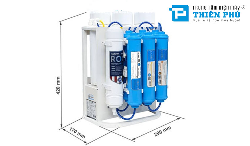 Máy lọc nước Karofi 8 lõi S-S038 thiết kế siêu mỏng, siêu nhỏ gọn