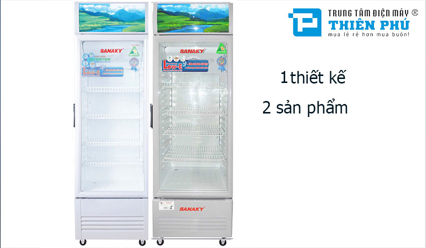 Tại sao tủ mát Sanaky 1 cánh VH-308K3L lại đắt hơn tủ mát Sanaky VH-308KL? 