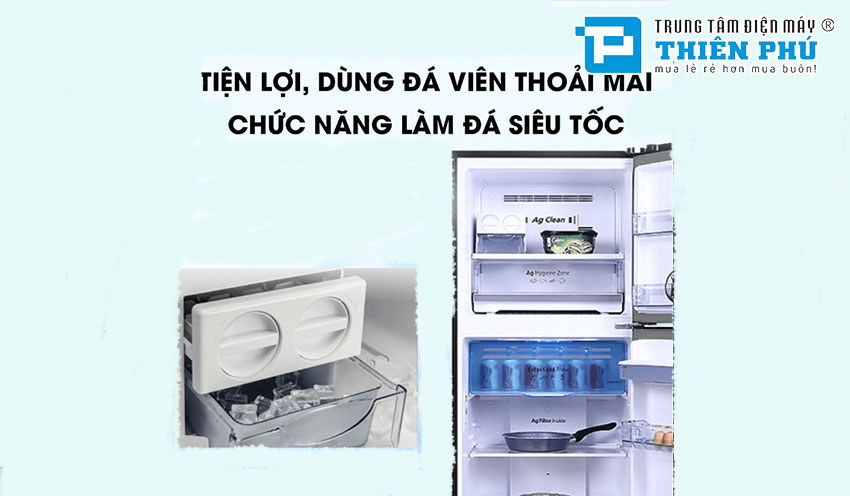 Những tiện nghi có trên tủ lạnh Panasonic 2 cánh NR-TL381GPKV 