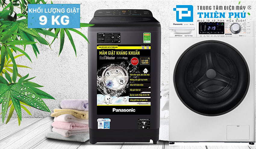 Nên mua máy giặt Panasonic 9kg cửa ngang hay cửa đứng thì tốt và phù hợp? 