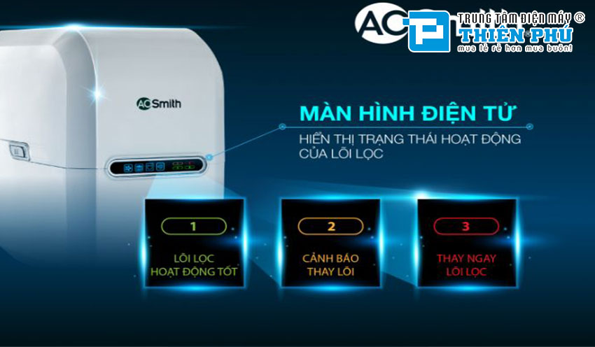 Những cảm biến trên máy lọc nước A.O. Smith G1 mà người dùng nên biết 
