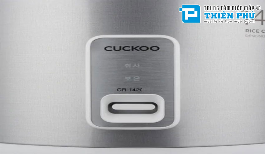 Nồi cơm điện Cuckoo CR-1420 nấu cơm ngon chuẩn nhờ công nghệ 3D
