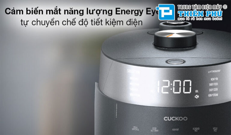 Nồi cơm cao tần điện tử Cuckoo CRP-LHTR0609F  1.08 Lít cho những bữa ăn tròn vị nhất