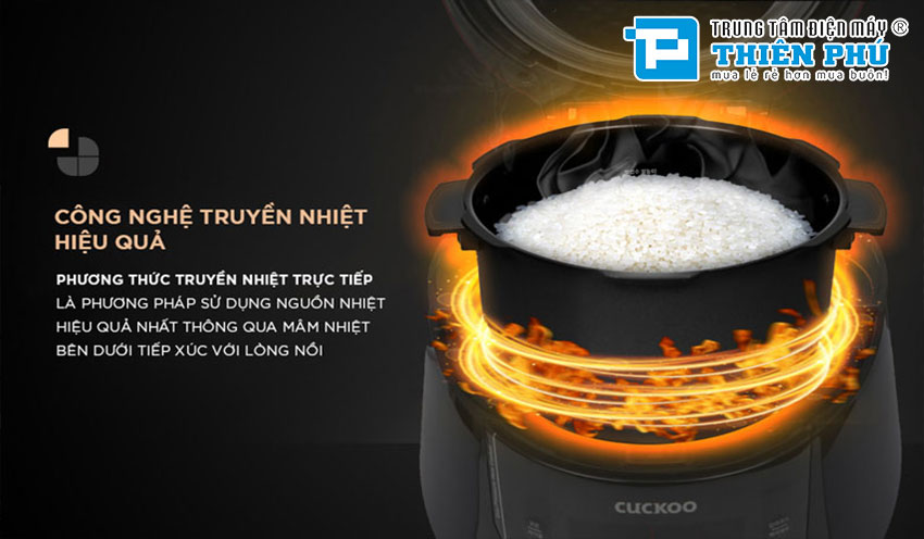 Nồi Cơm Điện Tử Cuckoo CRP-QW1000F 1.8 Lít