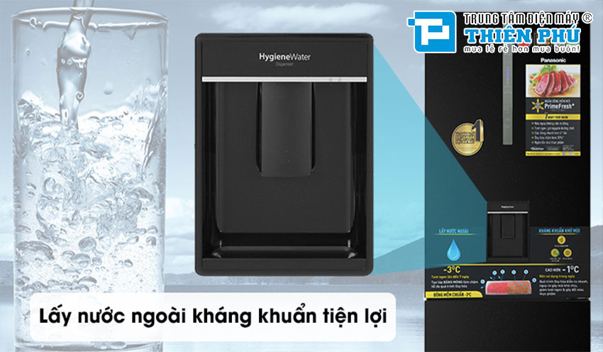 Tủ lạnh Panasonic 2 cánh NR-BX471GPKV sở hữu những công nghệ nổi bật nào?
