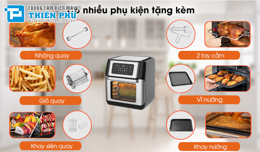 Nồi chiên không dầu Kalite Q10