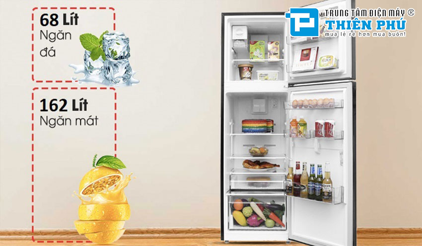 Tủ Lạnh Beko Inverter RDNT251I50VWB 2 Cánh 230 Lít