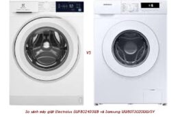 So sánh máy giặt 8kg Electrolux EWF8024D3WB và Samsung WW80T3020WW/SV loại nào tốt hơn?