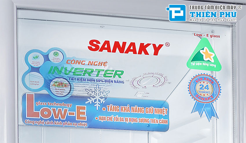 Những lợi ích mà chiếc tủ mát Sanaky Inverter VH-218K3L mang lại cho người dùng 