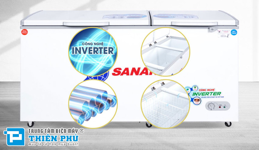 Những đặc điểm và lợi ích của tủ đông Sanaky Inverter VH-6699W3 2 ngăn 