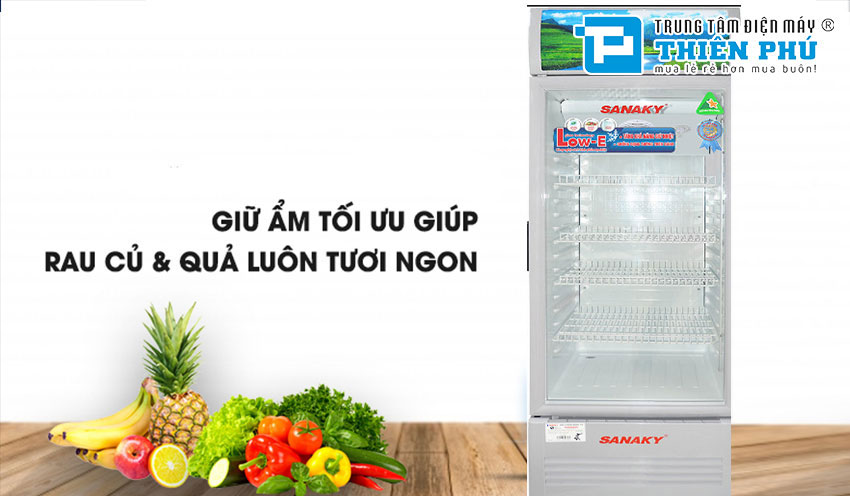 Tủ mát Sanaky 1 cánh VH-408KL mối liên hệ mật thiết đến an toàn thực phẩm