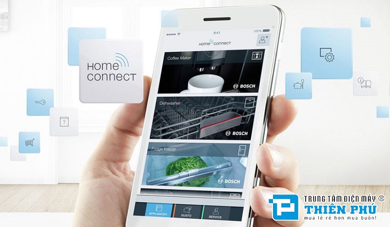 Hướng dẫn tải app Home Connect máy rửa bát Bosch