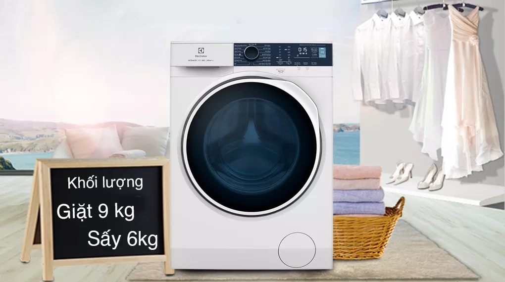 Máy giặt Electrolux 9kg inverter EWW9024P5WB