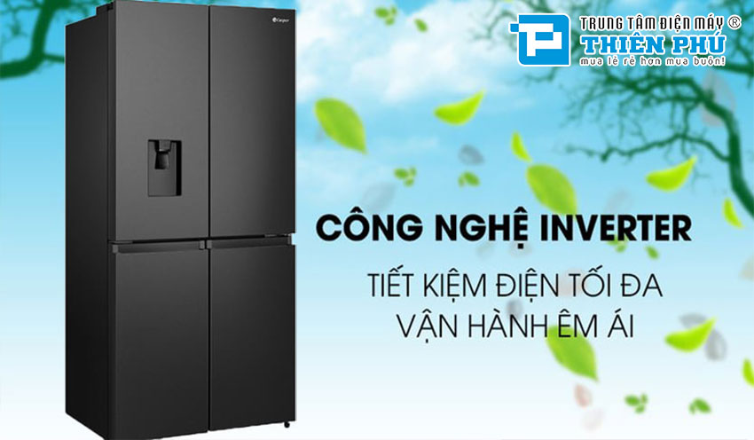 Tủ lạnh Casper Inverter RM-680VBW giá sốc chỉ  23.550.000đ tại Điện Máy Thiên Phú