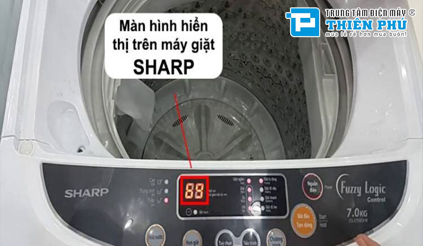 Tổng hợp bảng mã lỗi máy giặt Sharp mới nhất, đầy đủ nhất tại Thiên Phú 