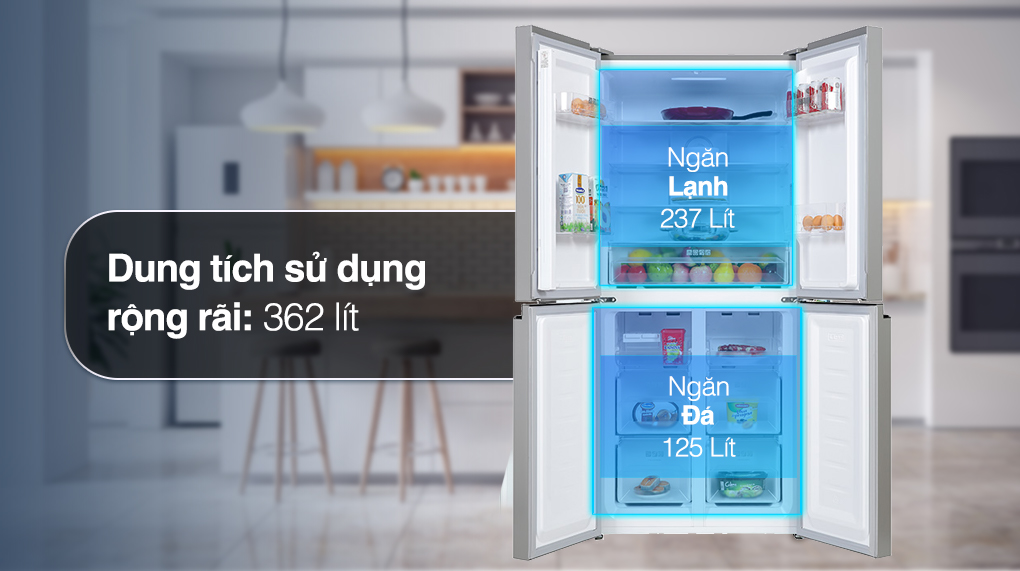 Tại sao tủ lạnh Sharp SJ-FX420V-SL inverter lại thu hút nhiều người tiêu dùng?
