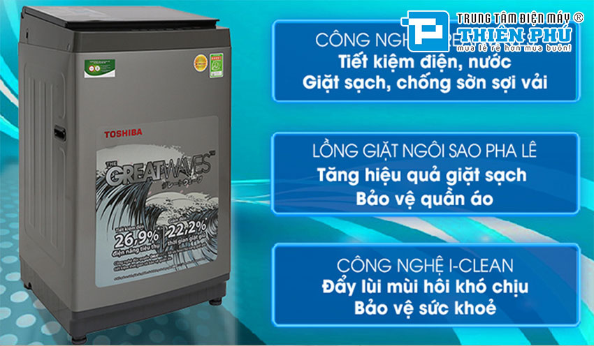 Vì sao máy giặt Toshiba 9kg AW-K1005FV(SG) lại có giá thành rẻ, có tốt không? 