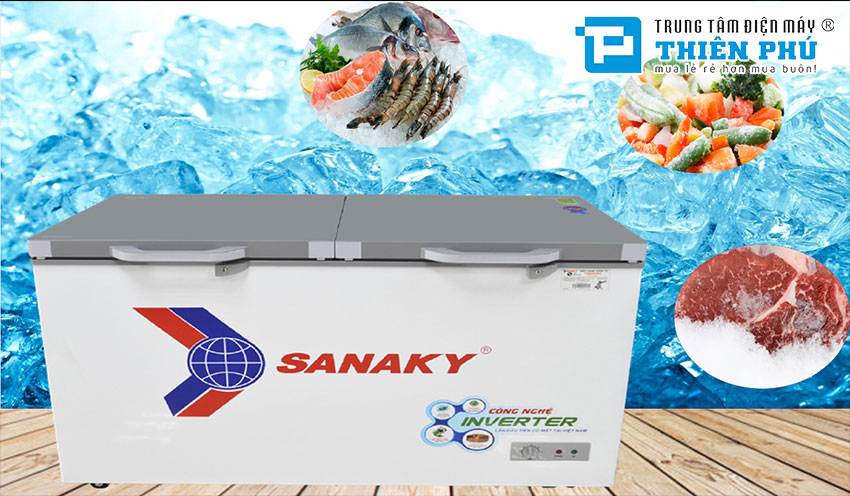Tủ đông Sanaky 2 ngăn VH-6699W3 có điểm gì thu hút người dùng 