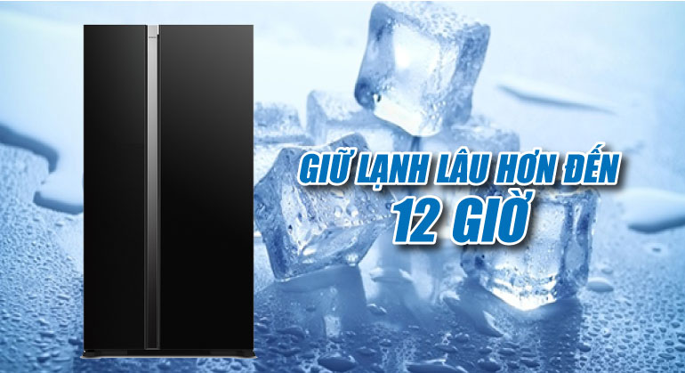 Tủ lạnh Hitachi Side By Side R-S800PGV0(GBK) lựa chọn tốt cho gia đình