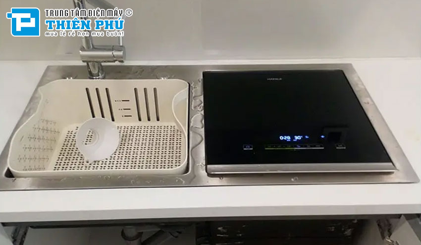 Chậu Rửa Kết Hợp Máy Rửa Bát Hafele HDW-SD90A 6 Bộ