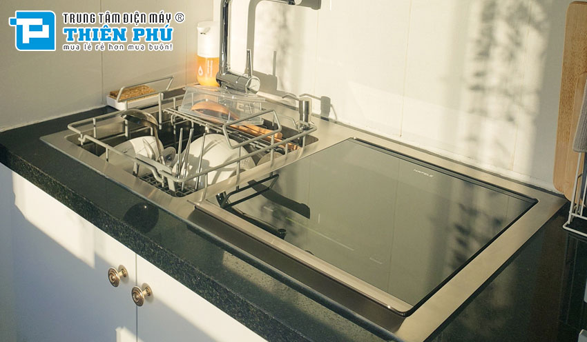 Chậu Rửa Kết Hợp Máy Rửa Bát Hafele HDW-SD90A 6 Bộ