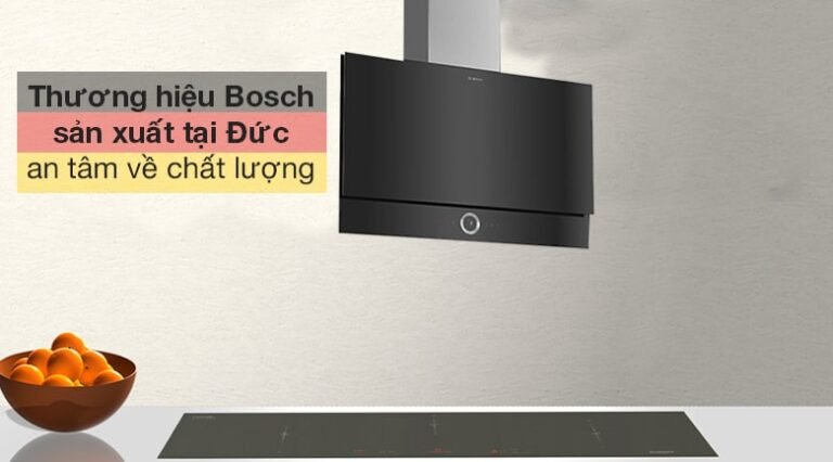 Sắm máy hút mùi Bosch DWF97RV60B không lo khói mùi