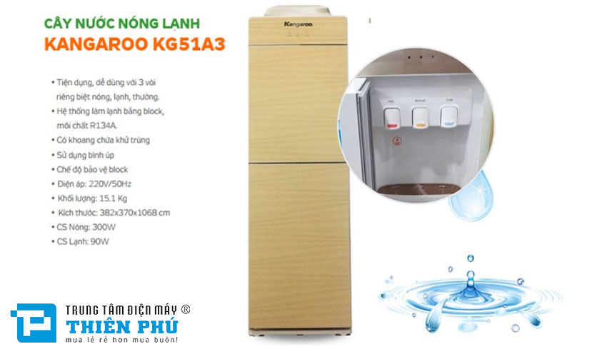 Cây Nước Nóng Lạnh Kangaroo KG-51A3