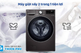 Có nên mua máy giặt sấy LG inverter F2515RTGB giặt 15kg sấy 8kg hay không?