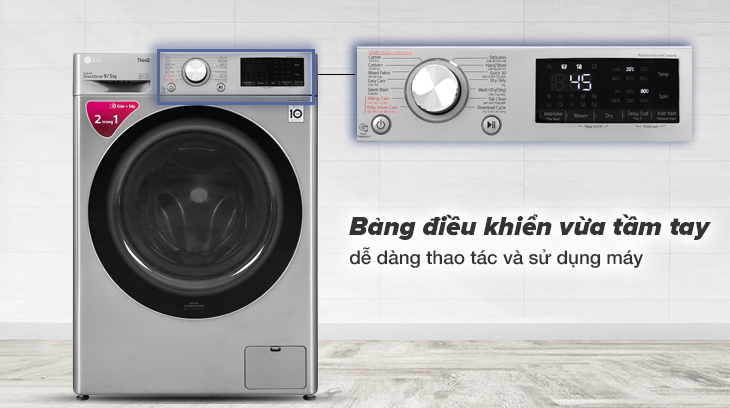 máy giặt LG cửa trước