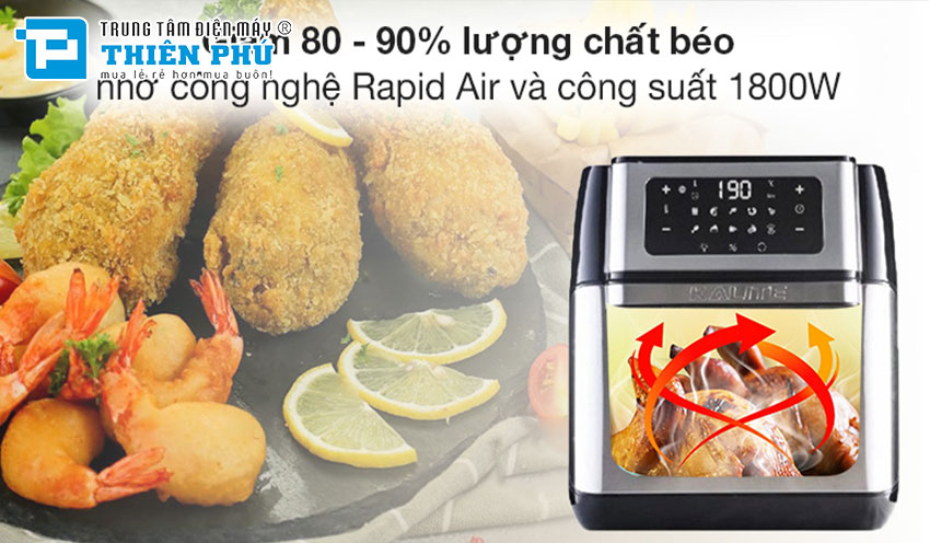 Nồi chiên không dầu Kalite Q10