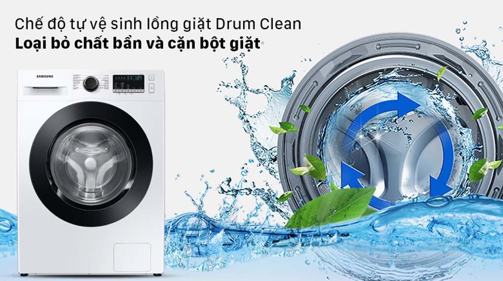 Vệ sinh máy giặt Samsung tự động