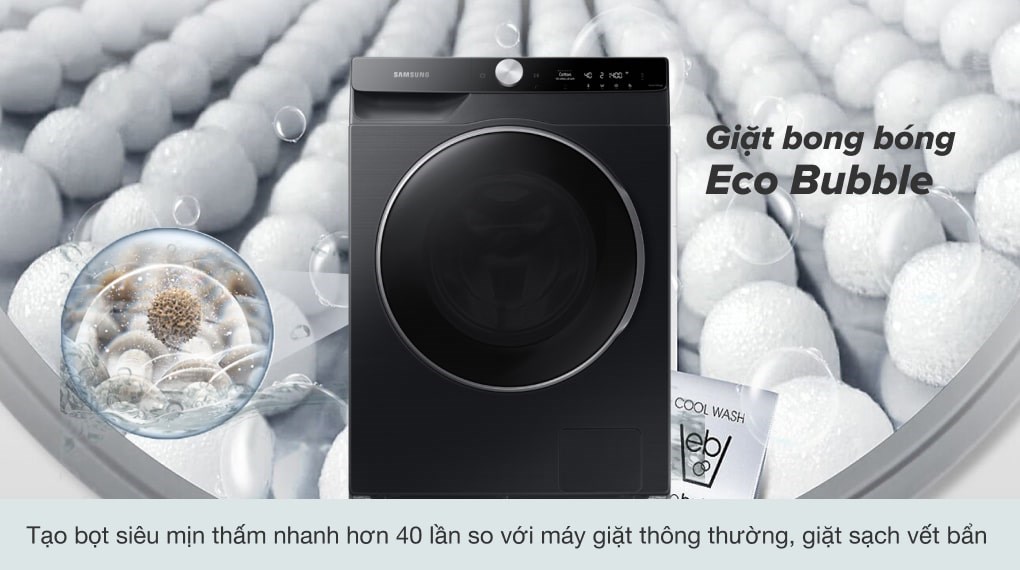 Công nghệ giặt bong bóng Ecobubble