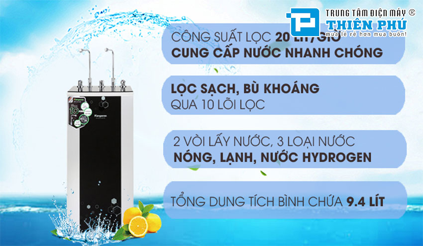 Máy lọc nước Kangaroo 10 lõi KG10A4VTU có gì đặc biệt và có nên mua hay không?