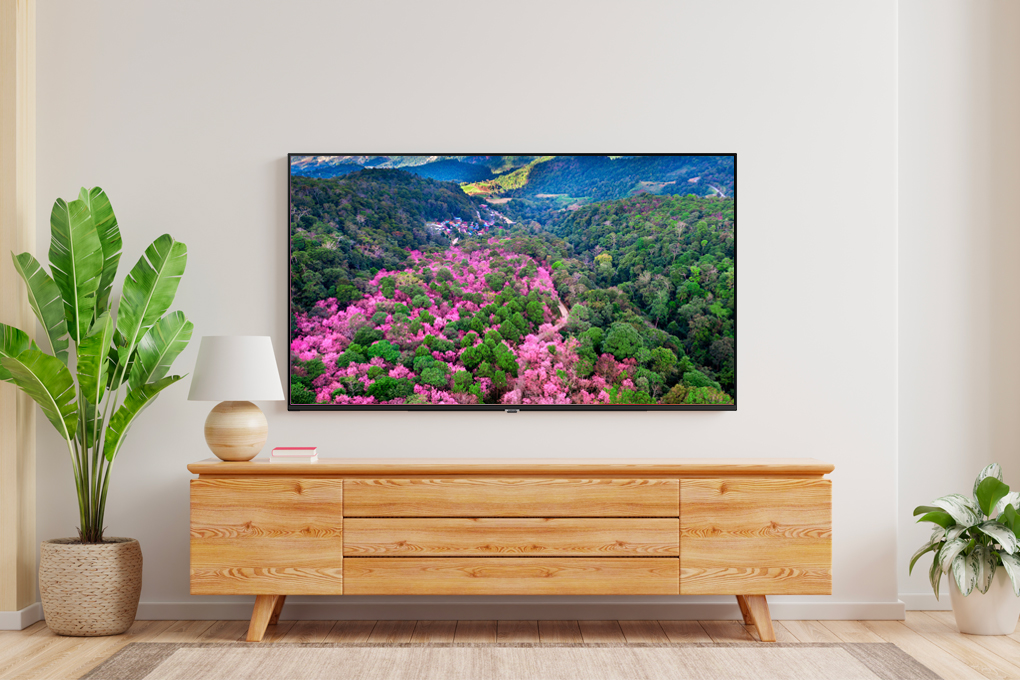 Đánh giá về thiết kế tivi Samsung 4K 55 inch UA55AU7002KXXV