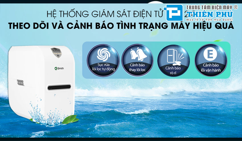 Những cảm biến trên máy lọc nước A.O. Smith G1 mà người dùng nên biết 