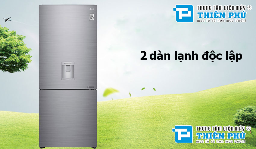 Tủ lạnh LG Inverter GR-D305PS- bảo quản thực phẩm lên tới 7 ngày 