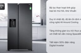 Những điều bạn cần biết khi lựa chọn tủ lạnh samsung Side By Side RS64R5301B4/SV
