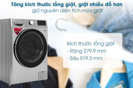 Máy giặt sấy LG inverter FV1409G4V 9kg có phải sự lựa chọn tốt cho năm 2022?