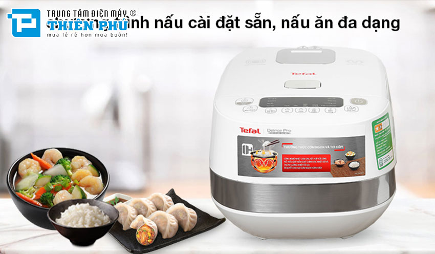 Nồi Cơm Điện Tử Tefal RK808168 1.5 Lít