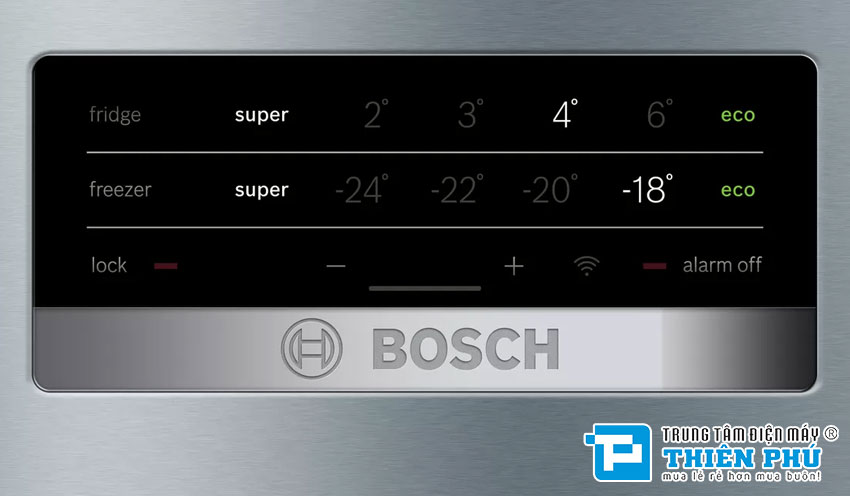 Tủ Lạnh Bosch 559 Lít KGN56XI40J 2 Cánh Serie 4