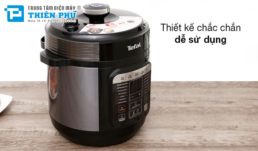 Nồi Áp Suất Tefal CY601868 6 lít