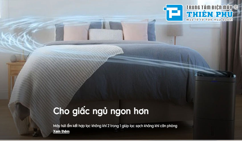 Những công dụng khi sử dụng máy hút ẩm Electrolux EDH12TRBD2 cho gia đình bạn