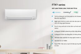 Phân tích ưu điểm trên điều hòa daikin inverter FTKY35WAVMV