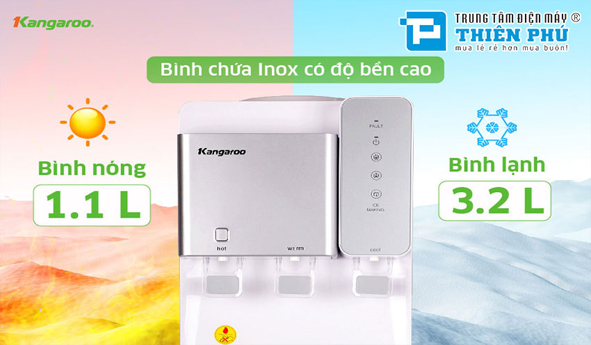 Cây Nước Nóng Lạnh Kangaroo KG65A3